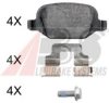 A.B.S. 37311 OE Brake Pad Set, disc brake